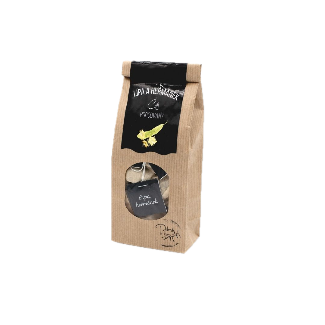 Porcovaný čaj Lípa a heřmánek