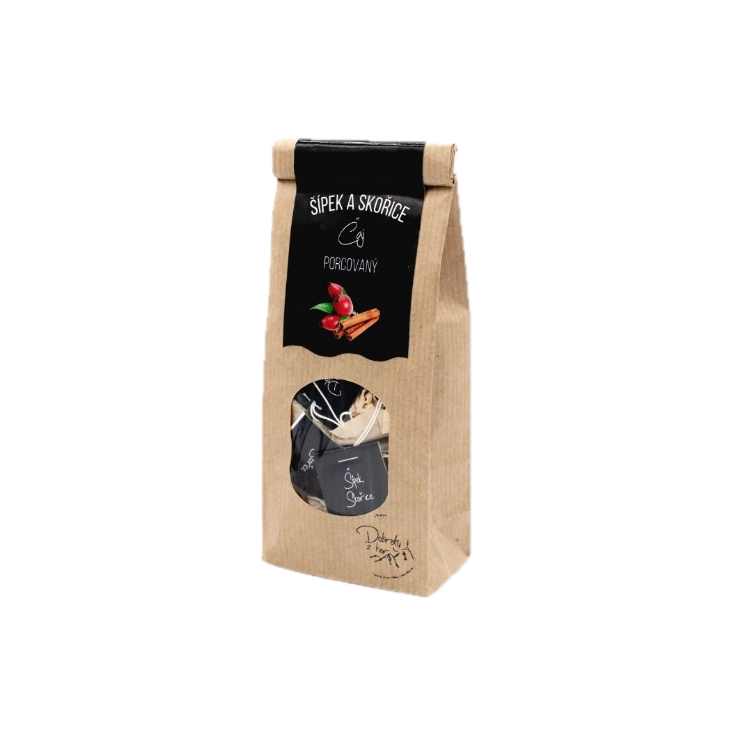 Porcovaný čaj Šípek a skořice